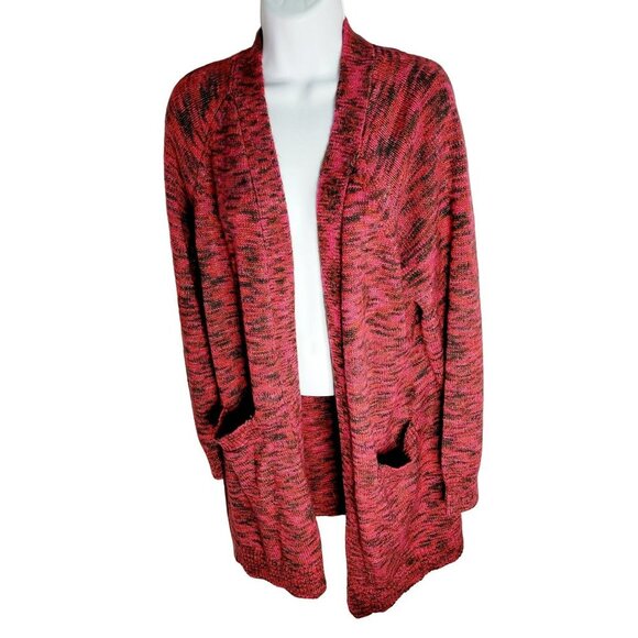 Womens - Lane Bryant - Open Cardigan - Long Sleeved - Belted - 14/16 - Striped - - Picture 1 of 5